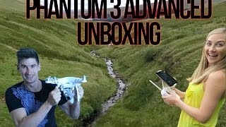 Phantom 3 Advanced Unboxing & First Flight - Brecon Beacons