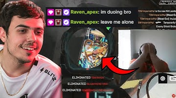 TSM ImperialHal might actually get BENCHED by Raven in ALGS after this one.. 🤣