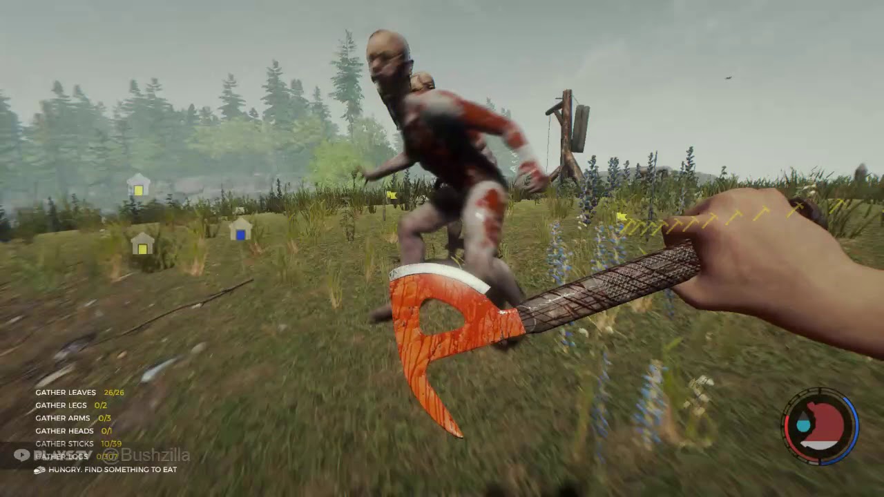 The Forest Solo building raft #2