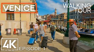 VENICE, Italy  4K City Walking Tour  Episode #1  Exploring European Cities