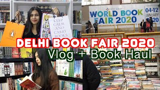 DELHI WORLD BOOK FAIR 2020 ll VLOG & BOOK HAUL ll Saumya's Bookstation
