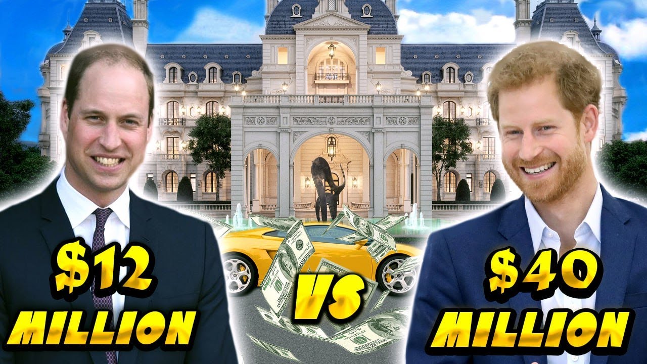 Prince Harry VS Prince William Lifestyle War 2023 Net Worth,Rich
