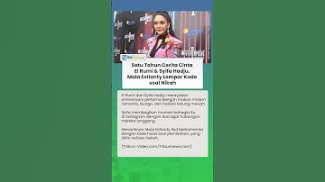 Satu Tahun Cerita Cinta El Rumi & Syifa Hadju, Maia Estianty Lempar Kode soal Nikah