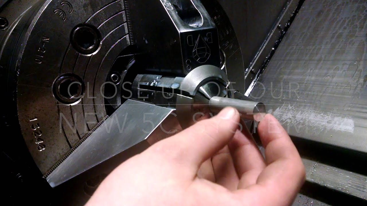 Black Diamond Industries Close Up of the 5c Collet System