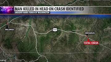 Man killed in head-on crash with semi near Broadus indentified