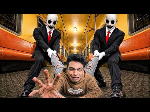 لعبتين من الضيب ويب واحده جوا مترو مليان انامولي وواحده معرفش انا فين 🚃 😳| metro anomaly