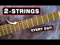 Play THIS Simple 2 String Pentatonic EVERY Day to Memorize the ENTIRE NECK!