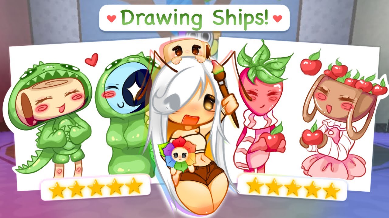 Drawing YOUR Dandy's World ships in Speed Draw!