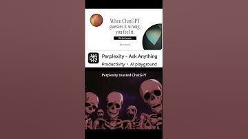 Perplexity roasted ChatGPT 💀#perplexity #chatgpt