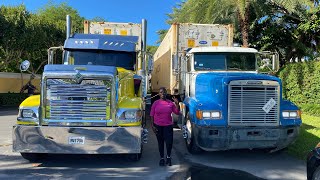 A day in the life as a Female Trucker in the Bahamas