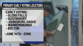 Warren County announces primary early voting locations