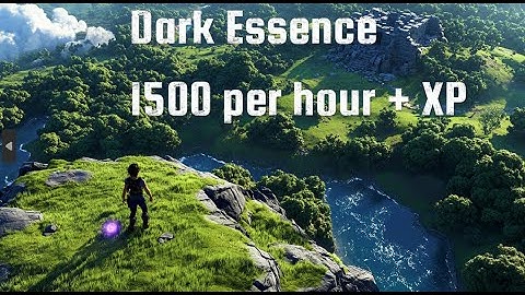 Dark Essence 1500/hour + XP | Lens Island Farming Guide 2025