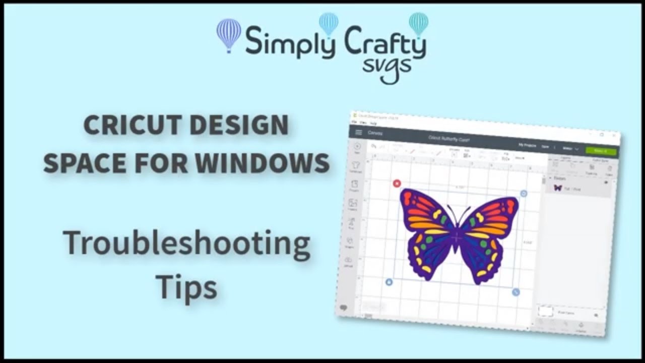 Cricut Design Space For Windows Troubleshooting Cricut Design Space Youtube