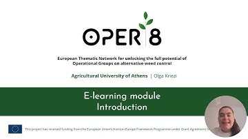 Introduction| OPER8 E-learning Module