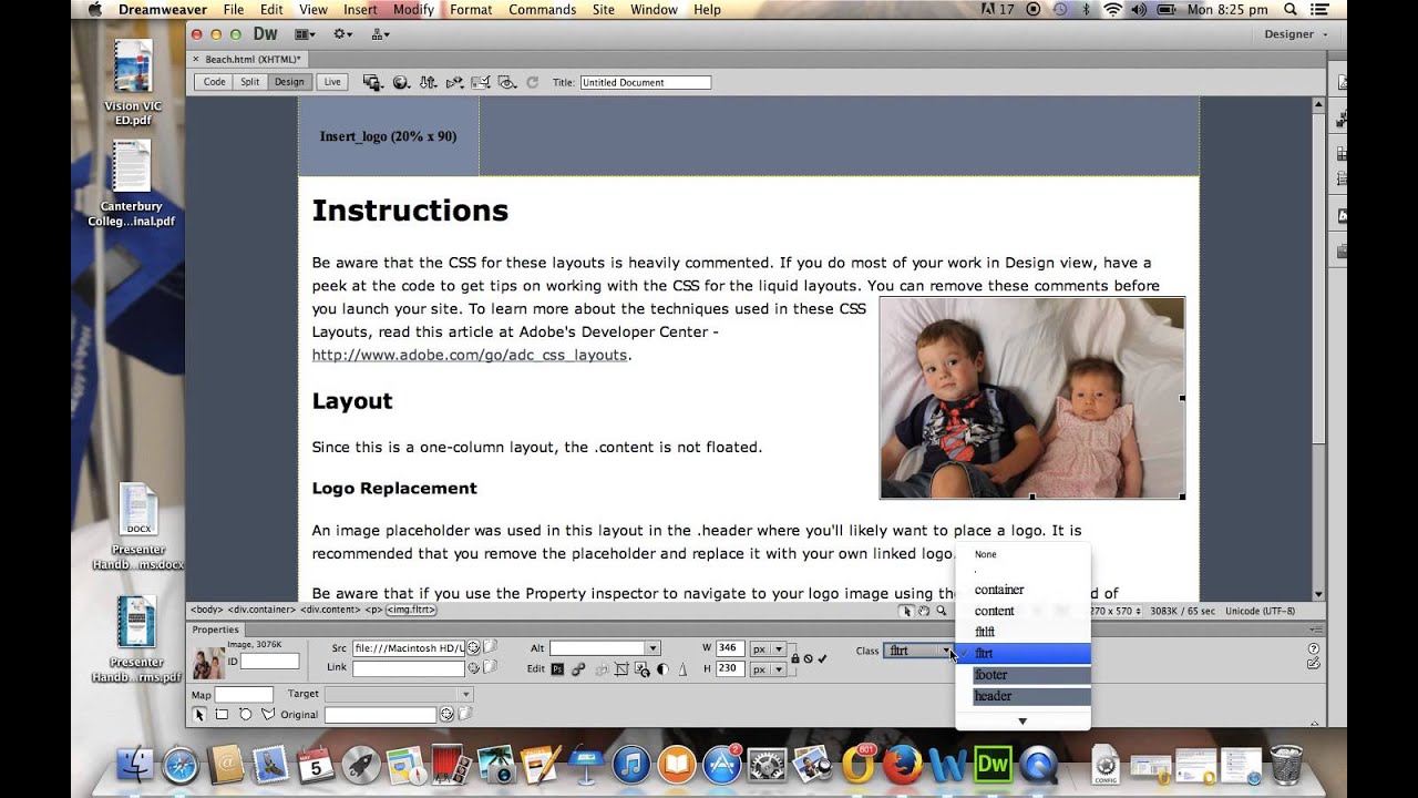 text on image dreamweaver text on image dreamweaver