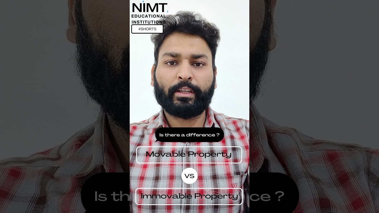 Movable Property VS Immovable Property