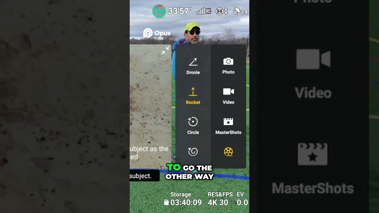 DJI Rocket Effect - how to do the rocket effect 