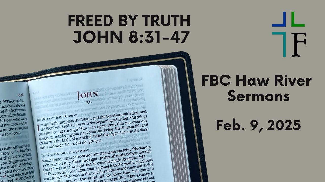 Freed By Truth - John 8:31-47 - YouTube