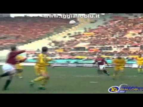 Serie A 1999-2000, day 17 Roma - Verona 3-1 (Montella, Apolloni o.g., Salvetti, Totti)