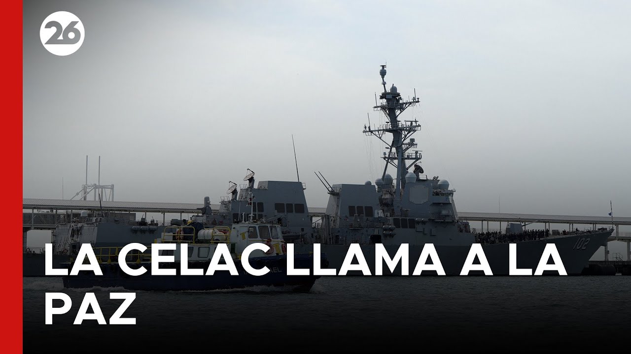 ⚠️CELAC llama a mantener la paz en América Latina - YouTube