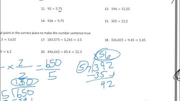 6th grade Module 2 Lesson 15 PS