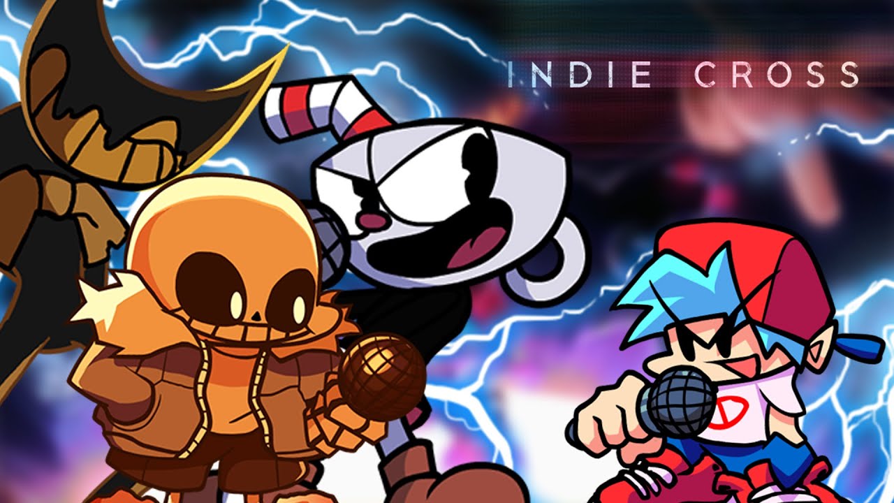 Art and lots of Games — Indie cross is the best FNF mod in existence! I