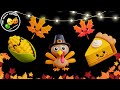 Thanksgiving baby sensory  3d cute characters