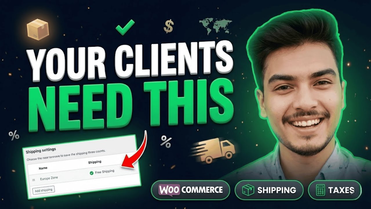 WooCommerce Shipping Zones & Tax Setup for Beginners | Step by Step ...