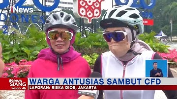 Sempat Absen Karena Pandemi, Car Free Day di Jakarta Kembali Digelar #iNewsSiang 22/05