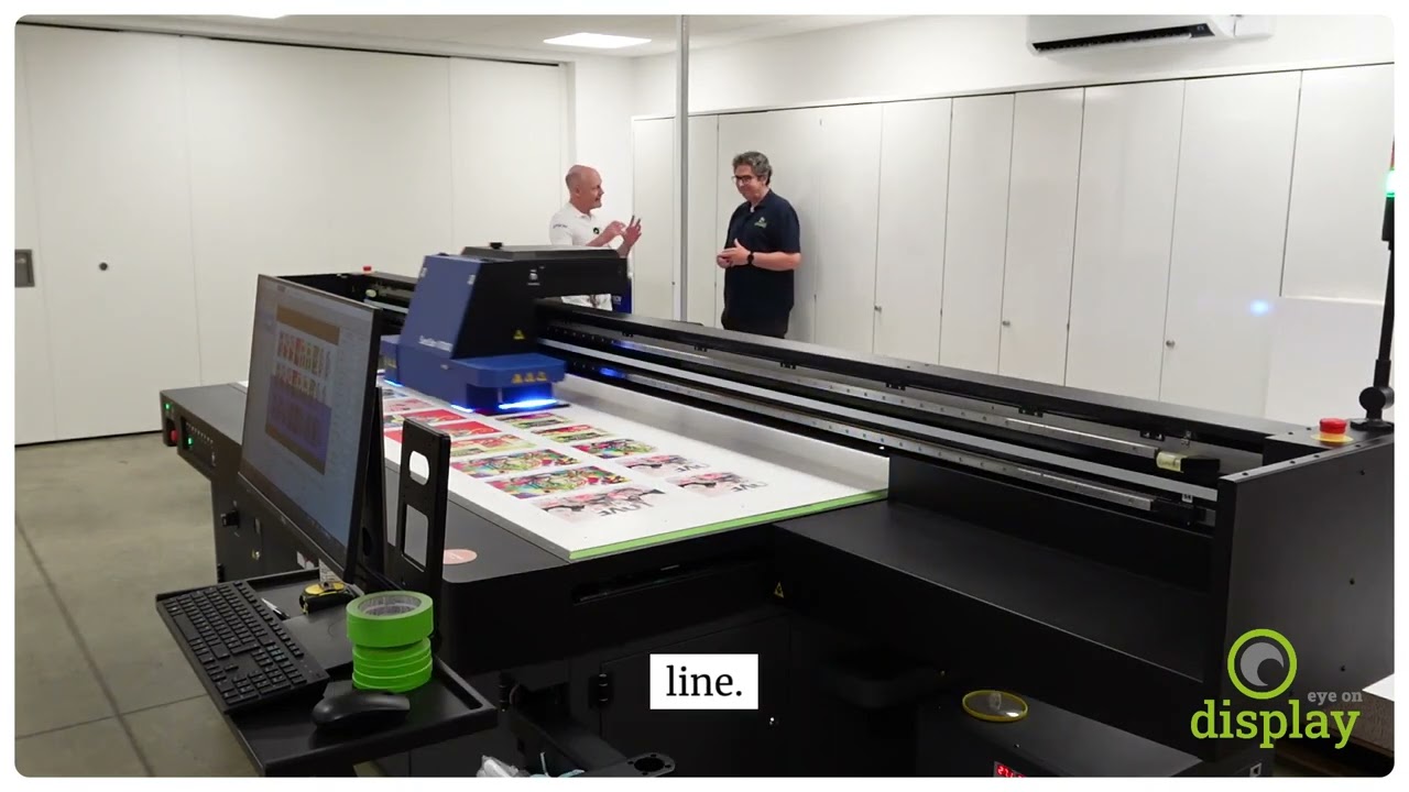 Phil McMullin tells us about the Epson V7000 Flatbed Printer at the Epson Innovation Centre
