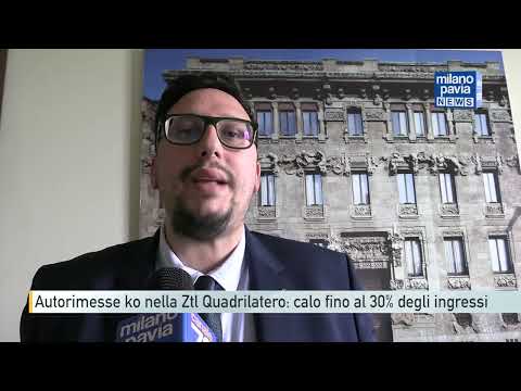 Video Milano, autorimesse ko nella Ztl Quadrilatero: calo fino al 30% degli ingressi