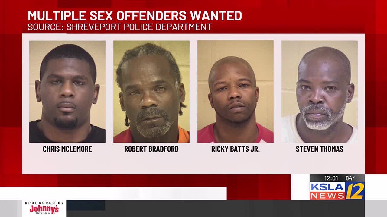4 men wanted by Shreveport police for failing to register as sex ...