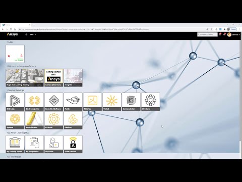 Inside the ANSYS Learning Hub