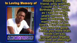 Kirk Dwight Prospere memorial