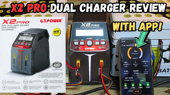 GT Power X2 Pro Dual Lipo Battery Charger Review and User Guide of main functions. RC car. RC Plane