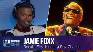 Jamie Foxx Shows Off His Spot-On Impression of Ray Charles (2017)