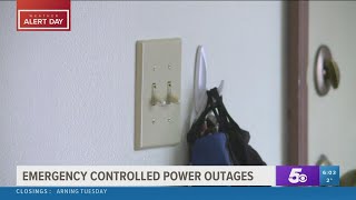 Power companies implement temporary emergency controlled power outages