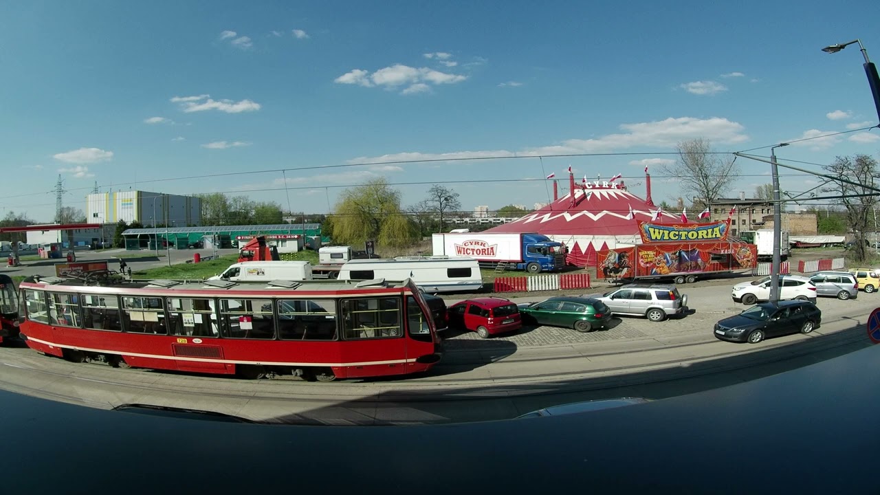 Cyrk WICTORIA 22.04.2023 ... 4K 30fps timelaps LAMAX W9.1