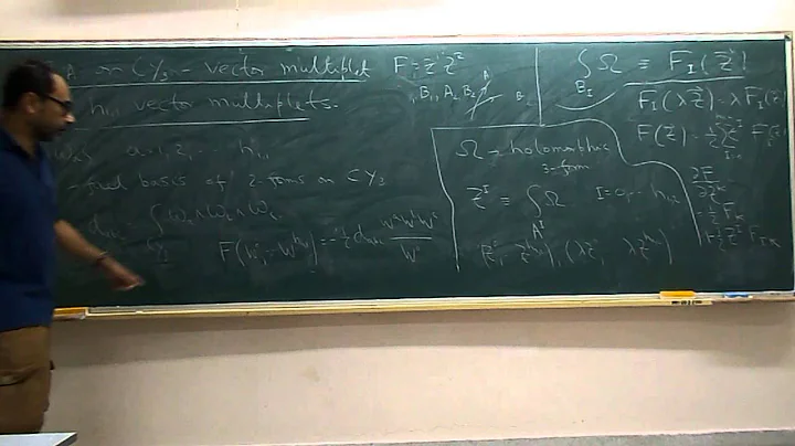 String Compactification by Ashoke Sen Lecture 11