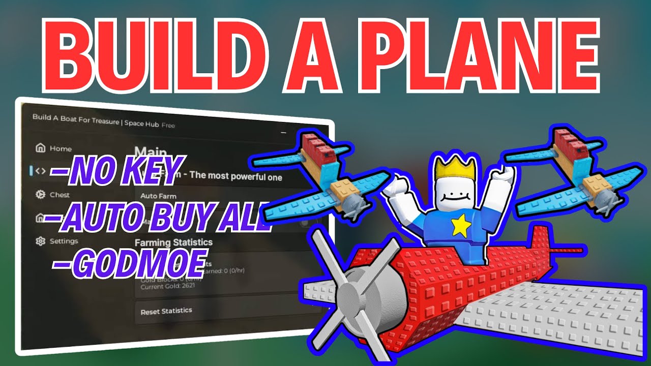 ️ [ULTIMATE] Build A Plane Script 2025 | Infinite Money, God Mode, Auto ...
