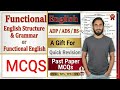ADP / ADS / BS English Structure and Grammar / Functional English past paper MCQs