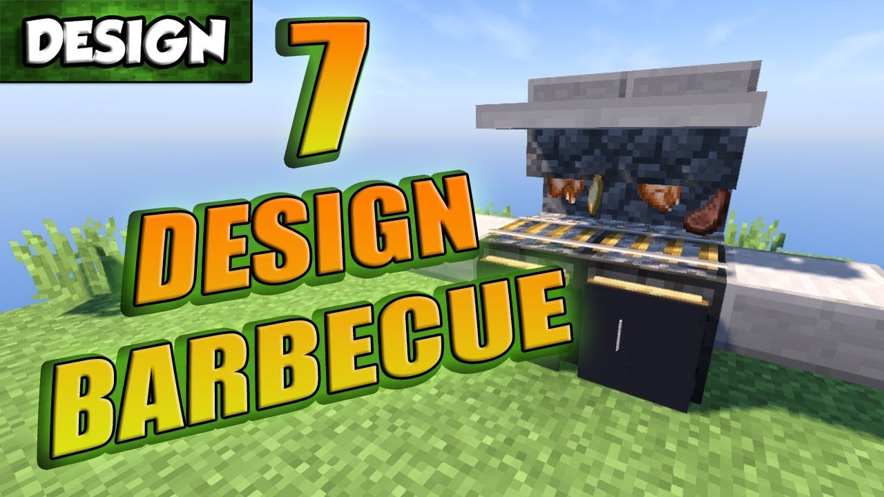 🍖 7 Tipi di Barbecue Minecraft [Design] YouTube