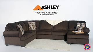 Rethink Living Room Seating with the Ashley Bedford Sectional by Rent-A-Center