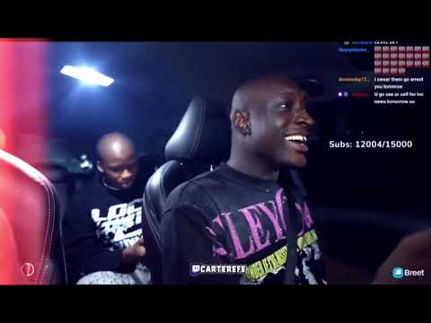 Carterefe live in the street of Lagos #foryou 