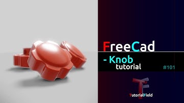 Freecad tutorial - Knob - Product design #101