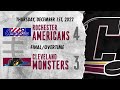 Cleveland Monsters Highlights 12.1.22 OT Loss