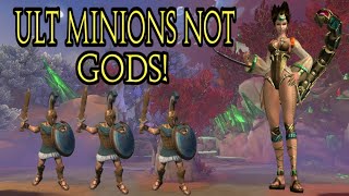 SERQET MINION ULT TRICK USED CORRECTLY WINS GAMES! - Season 9 Masters Ranked 1v1 Duel - SMITE