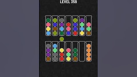 Ball sort puzzle level 359