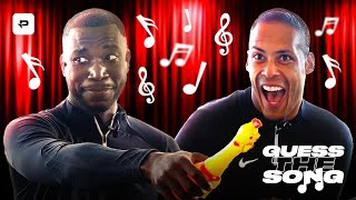 VAN DIJK CAN SING!?  | VIRGIL VAN DIJK and HARRY PINERO in GUESS THE SONG