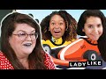 We Tried To Play Mario Kart While Doing Our Makeup • Ladylike